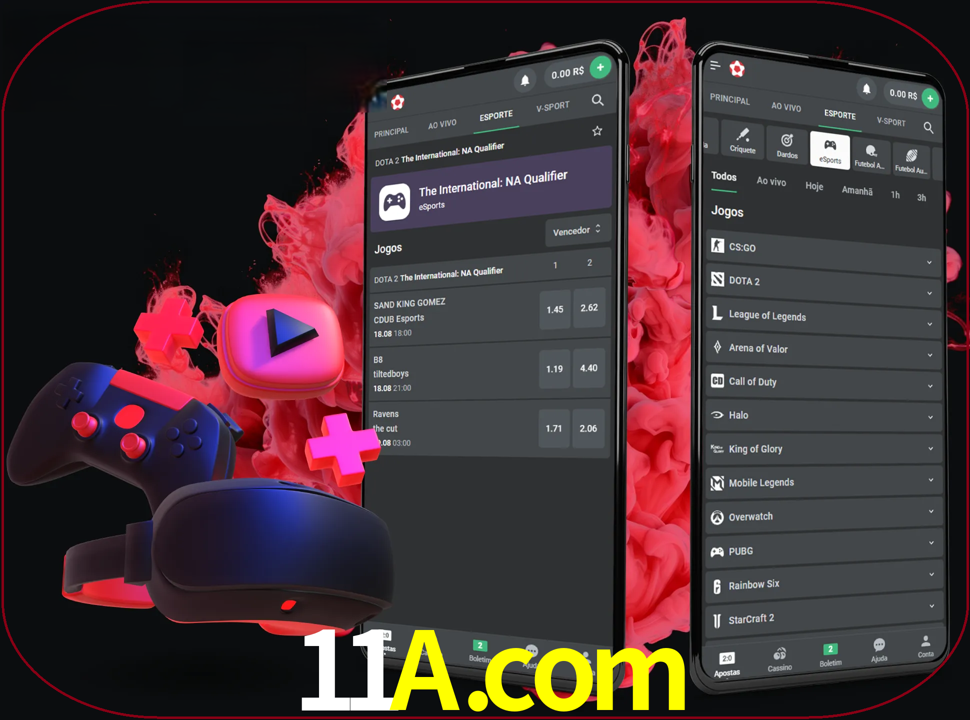 Para ter a aplicação móvel 11a no seu smartphone, basta descarregar o ficheiro apk e seguir as instruções.
