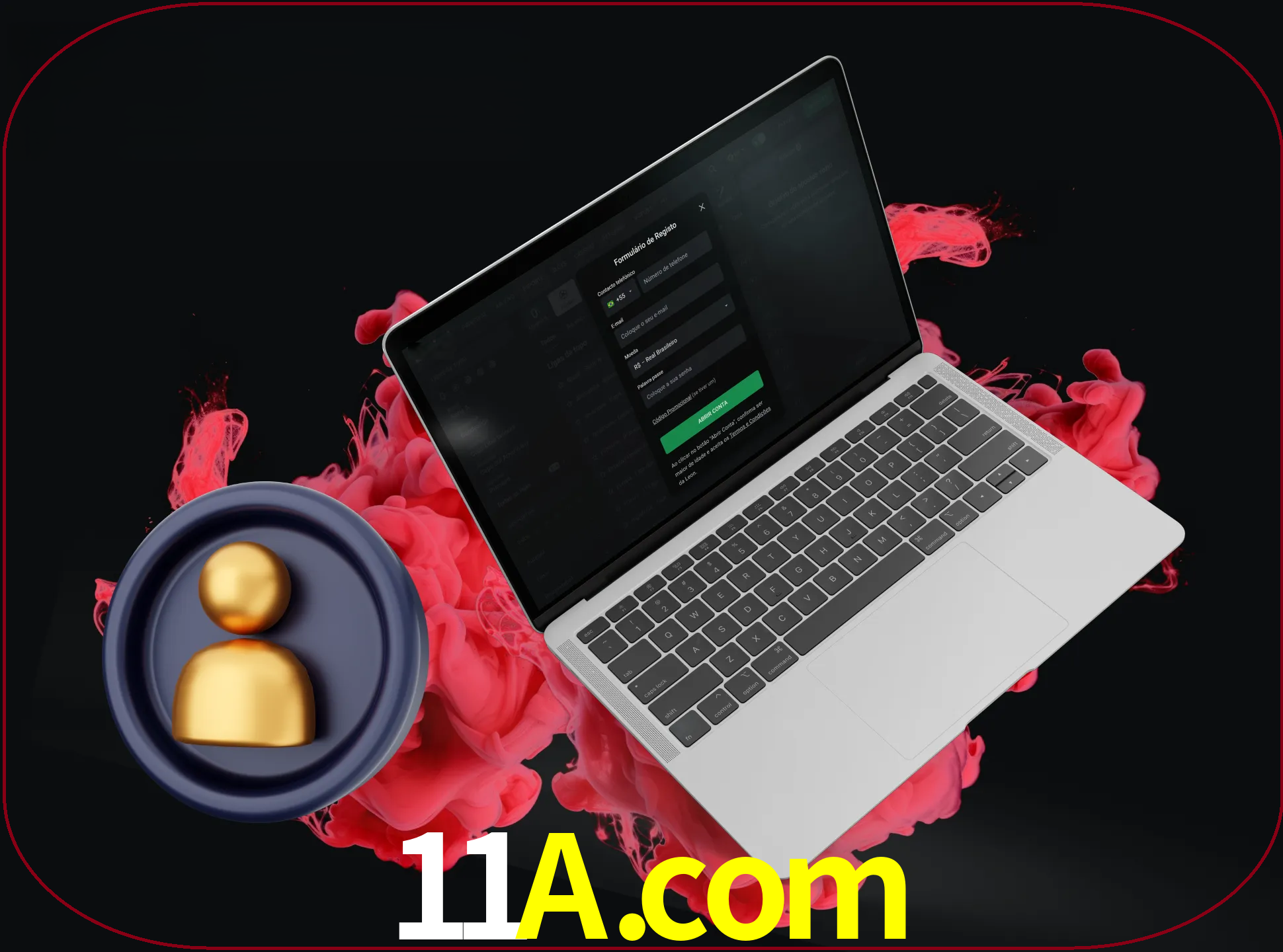 No cabeçalho do site 11a, clique no botão que o levará a um formulário especial onde terá de introduzir as suas informações actuais.