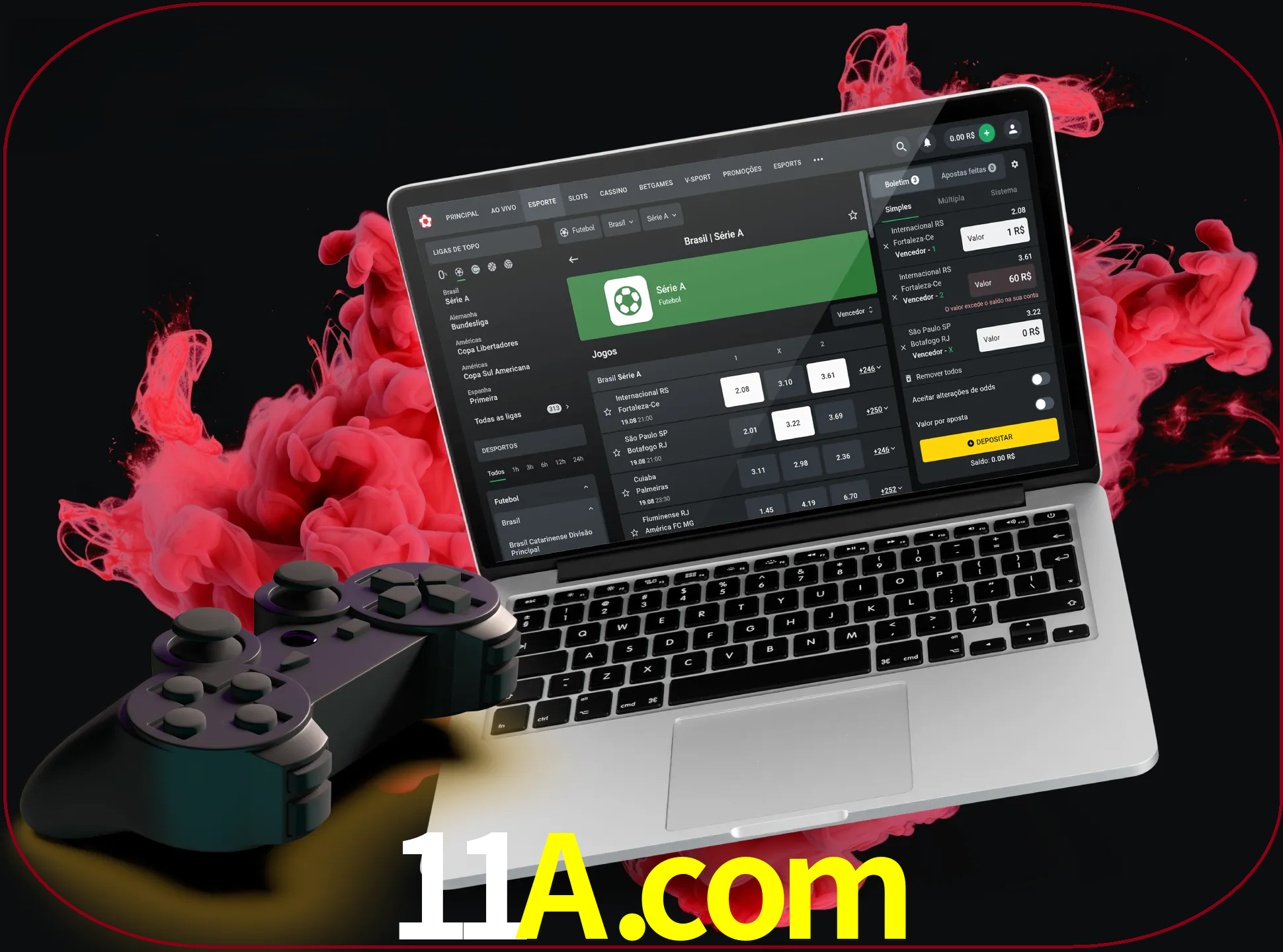Visite a secção especial de jogos de vídeo em 11a para descobrir em que jogos pode apostar e ganhar muito dinheiro.
